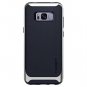 Samsung Galaxy S8 Case TPU PC Hard Bumper Shockproof Flexible Protection Silver