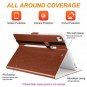 DTTO iPad 9.7 Inch 5th/6th Generation 2018/2017 Case with Apple Pencil Holder, P