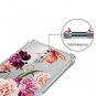 LUOLNH Nokia 7.1 case Nokia 7.1 case with Flower Slim Shockproof Clear Floral Pa