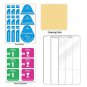 3 Pack  INGLE Compatible with Nokia 7.1 Screen Protector 9H Hardness Bubble Free