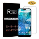 3 Pack  Nokia 7.1 Screen Protector RUIHUI 9H Hardness  Case Friendly  Anti Scrat