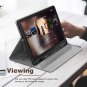 MoKo Folio Case for Samsung Galaxy Tab S4 10.5 with S Pen Holder, [MultiAngle S