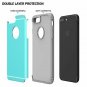 iPhone 7 Plus / iPhone 8 Plus Case Dual Layer Hybrid Shockproof Heavy Duty Blue