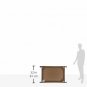 Pet Bed Medium Off-the-ground Design Fabric Flea Mite Mold Mildew Resistant