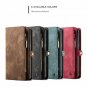 Galaxy Note 8 Case,AKHVRS Handmade Premium Cowhide Leather Wallet Case,Zipper Wa