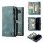 Galaxy Note 8 Case,AKHVRS Handmade Premium Cowhide Leather Wallet Case,Zipper Wa