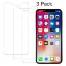 [3 Pack] iPhone Xs Max Screen Protector, Wisdompro 0.33mm Clear [Tempered New