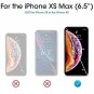 iPhone Xs Max Screen Protector Glass (3Pack), amFilm iPhone Xs Max 6.5 Tempered