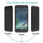 iPhone 7 Plus / 8 Plus Screen Protector AntiSpy Anti Fingerprint 2 Pack