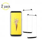 [2 Pack] NiceFuse Galaxy S9 Screen Protector, 3D Full Screen Coverage Glass [Cur