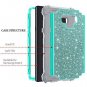Lontect Galaxy Note 9 Case Luxury Glitter Sparkle Bling Heavy Duty Hybrid Sturdy