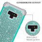 Lontect Galaxy Note 9 Case Luxury Glitter Sparkle Bling Heavy Duty Hybrid Sturdy