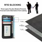 Google Pixel 2 Wallet Case Flip Slim Fit Shock Resistant Heavy Duty Black