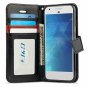 Google Pixel 2 Wallet Case Flip Slim Fit Shock Resistant Heavy Duty Black