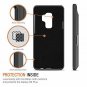 Samsung Galaxy S9 Plus Wallet Case Card Slot Heavy Duty Slim Durable Black