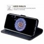 Samsung Galaxy S9 Wallet Case PU Leather Card Slots KickStand Protective Black