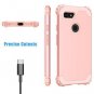 Google Pixel 3 XL Case, Pixel 3 XL Case Rose Gold Three Layer Heavy Duty Hybrid