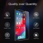 rooCASE Screen Protector for iPad Pro 12.9 2018 1Pack Face ID Compatible Tempere