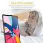 rooCASE Screen Protector for iPad Pro 12.9 2018 1Pack Face ID Compatible Tempere