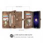Yaheeda Galaxy Note 9 Wallet Case, Handmade Premium Cowhide Leather Wallet Case,