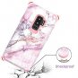 Samsung Galaxy S9 Plus Shockproof Case Soft Slilicon Tri-Layer Hard PC Marble