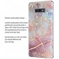 Samsung Galaxy Note 9 Case Hybrid Raised Edge Soft TPU Slim Fit Marble Colorful