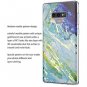 Samsung Galaxy Note 9 Case Hybrid Shockproof Raised Edge Slim Fit Marble Green
