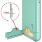 LG G7 Case Slim Protective Hybrid Hard Cover Credit Card Holder Slot Mint Teal