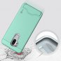 LG G7 Case Slim Protective Hybrid Hard Cover Credit Card Holder Slot Mint Teal