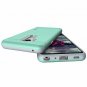 LG G7 Case Slim Protective Hybrid Hard Cover Credit Card Holder Slot Mint Teal