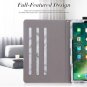 FYY Case for Samsung Galaxy Tab S4 10.5 2018, Premium Leather Smart Folio Cover