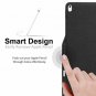 KHOMO iPad Pro 12.9 Inch Case with Pen Holder Dual Black Super Slim Cover with