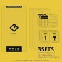 CENTAURUS Huawei P20 Pro Glass Screen Protector3 Pack 3D Curved AntiFingerprint