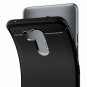 LG G7 Rugged Case Armor Flexible Carbon Fiber Durable Slim Fit Shockproof Black
