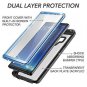 Samsung Galaxy Note 9 Case Heavy Duty Protection Rugged Shockproof Blue Black