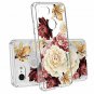 Google Pixel 3 Case, Anti-Scratch Shockproof Floral Printed Clear Hard New