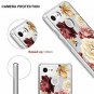 Google Pixel 3 Case, Anti-Scratch Shockproof Floral Printed Clear Hard New