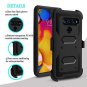 Innens Compatible with LG V40 Case LG V40 ThinQ Case Hybrid Heavy Duty AntiScrat