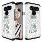 LG V40 ThinQ Case, LG V40 Case, MOLLYCOOCLE Stand Feature Diamond Glitter Cute U