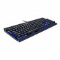 Gaming Illuminated Wired Keyboard LED Backlit Aluminium Blue Switch For PC