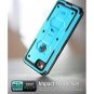 Google Pixel 2 Case Screen Protector Kickstand Heavy Duty Shock Reduction Blue