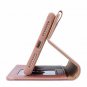 iPhone 7 Plus / iPhone 8 Plus case PU Leather Wallet Kickstand Card Slots Pink