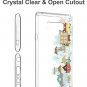 Unov Galaxy Note 9 Case, Clear with Design Soft TPU Shock Absorption Slim Emboss
