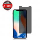 [2 Packs] iPhone Xs/X Privacy Screen Protector Live2Pedal iPhone Xs/X Anti Spy T