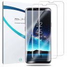 Screen Protector Galaxy S8, 2Pack QiMai Case Friendly Easy Install Screen Cover