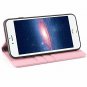 iPhone 8 Plus Wallet Case Genuine Leather Kickstand Card Slots Cover Pink NEW