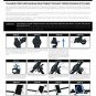 Expanding Tablet Mount for Exercise Bike or Spin Bicycle Handlebars, Heavy Duty