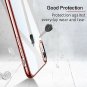 iPhone XR Case Thin Slim Soft TPU Cover Supports Wireless Charging Pink Frame