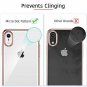iPhone XR Case Thin Slim Soft TPU Cover Supports Wireless Charging Pink Frame