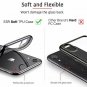iPhone XR Case Thin Slim Soft TPU Cover Supports Wireless Charging Black Frame